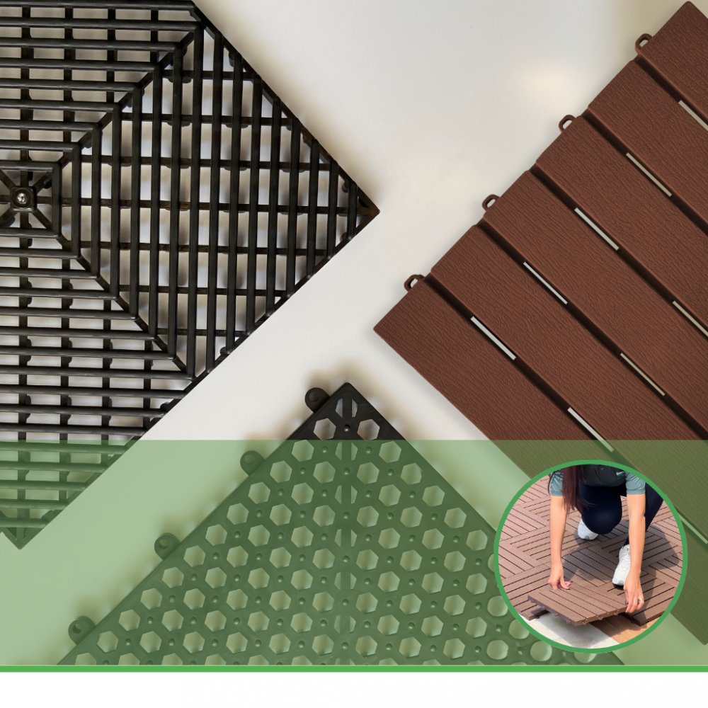 Linha de Pisos Modulares
